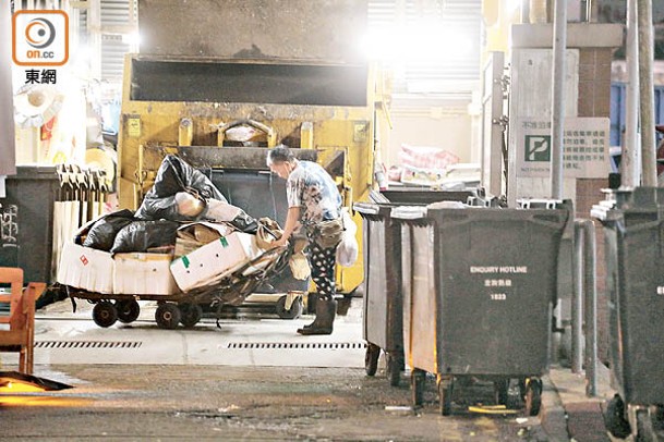大埔區議員指廣福坊垃圾站是其中一個鼠患黑點。