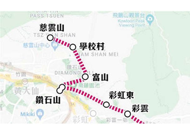 有政黨提出增設黃大仙延線接駁鑽石山站。