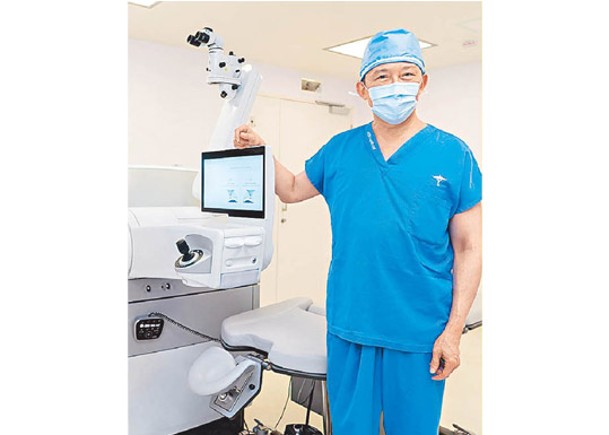 張叔銘指新一代微笑矯視技術大大提升手術效率和準確度。