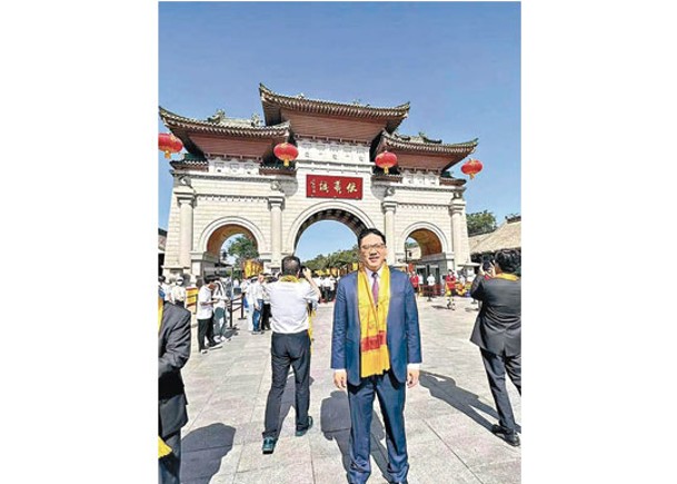 梁宏正到甘肅出席伏羲大典。