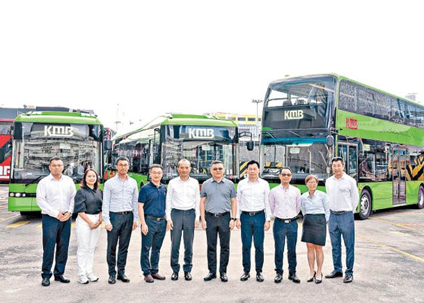 九巴引入42部比亞迪雙層電動巴士