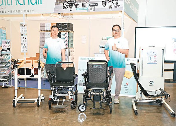 港商疫情賣口罩  轉型製電動輪椅