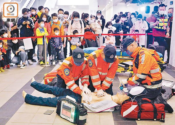 消防及救護學院下月6日舉行開放日。