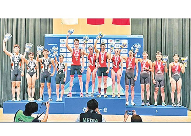香港大學3名運動員代表香港隊參與亞洲U23及青少年三項鐵人錦標賽獲得佳績。