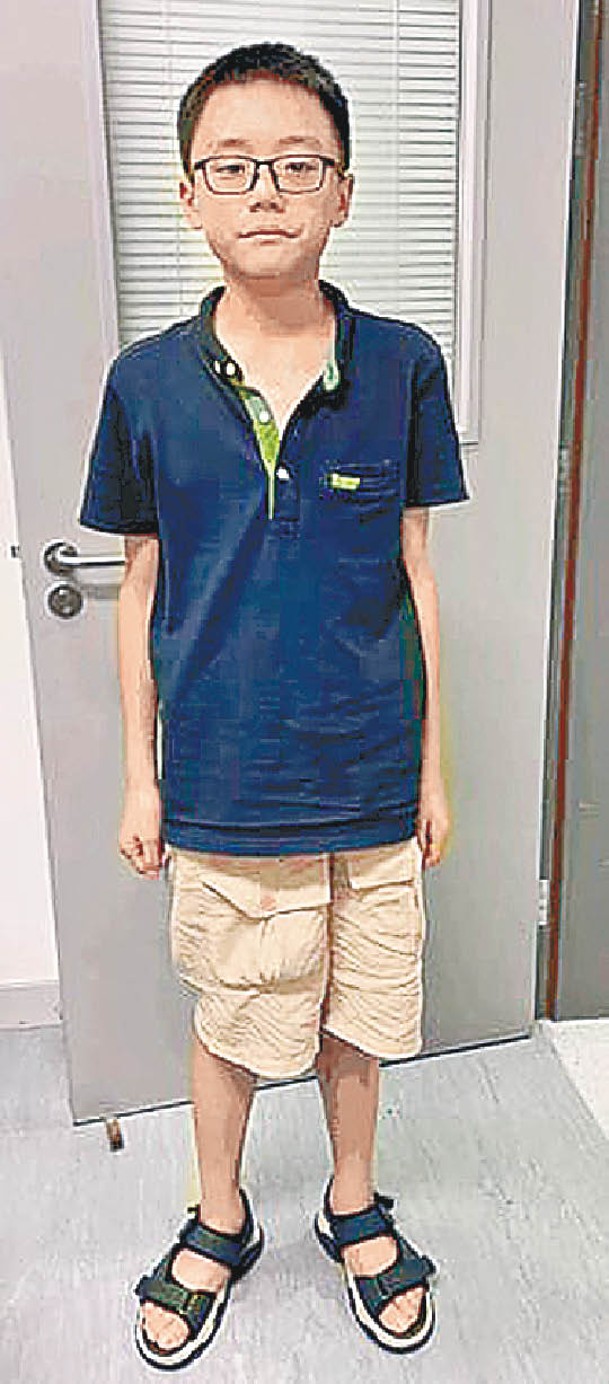 陳泓儒早前被母親遺棄在廣華醫院急症室。