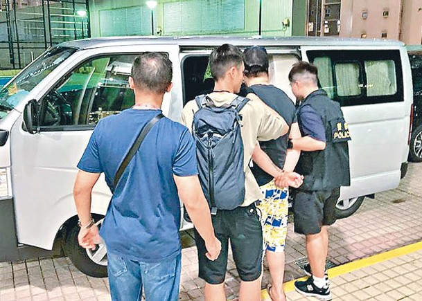 葵涌：男子涉販毒被捕。