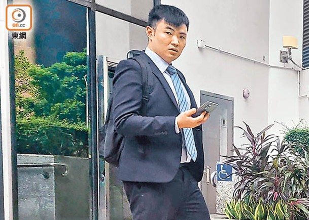 陳浩鳴被控兩項洗黑錢罪，昨出庭受審。（溫卓賢攝）