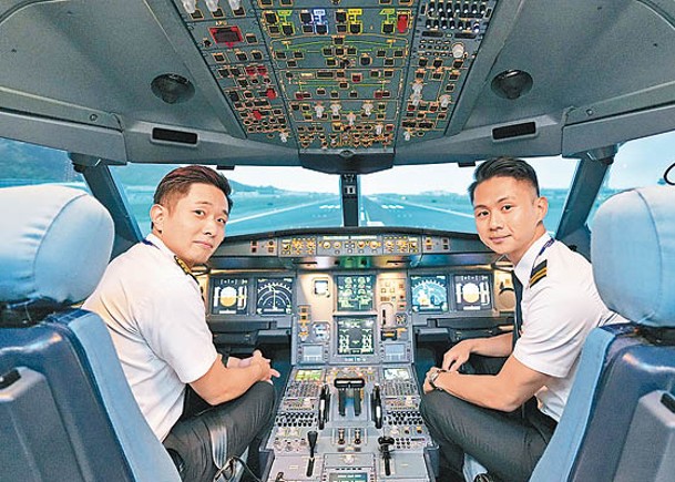 香港國際航空學院今年底，將開辦首個見習機師培訓課程。（袁志豪攝）