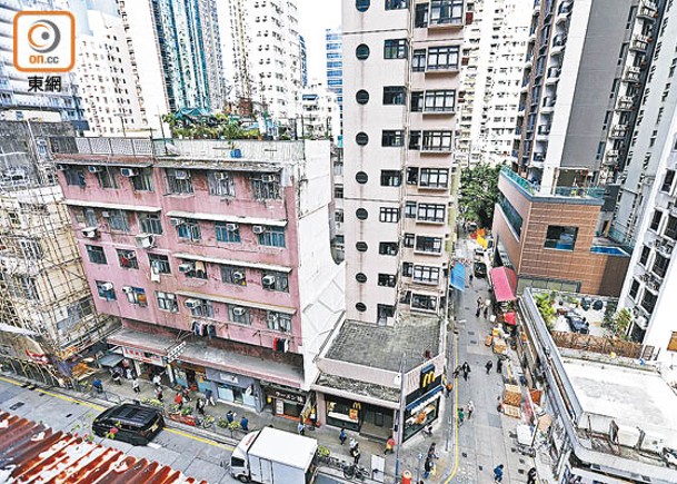 中西區皇后大道西／桂香街發展項目可建約180個住宅單位。