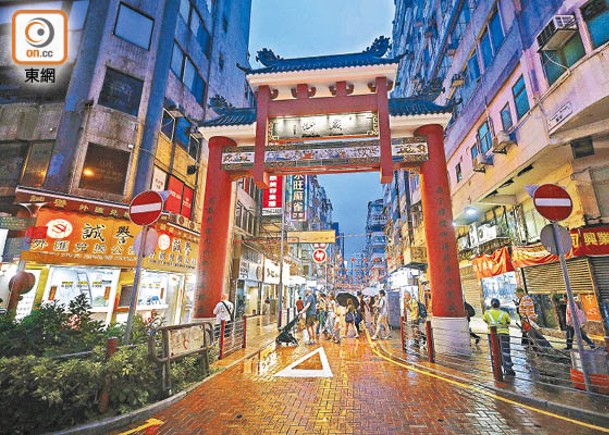 活化廟街計劃下月開始，商會期望打造成像台北的夜市。