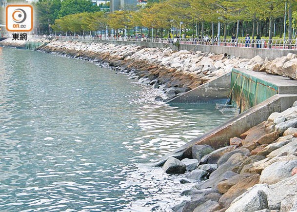 荃灣擬建旱季截流器，以改善海濱臭味問題。