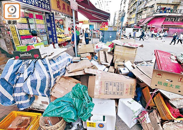 街頭亂拋垃圾可被定額罰款為3,000元。