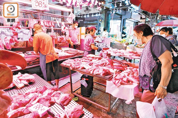 若出現大規模銷毀行動，可能影響豬肉價格。