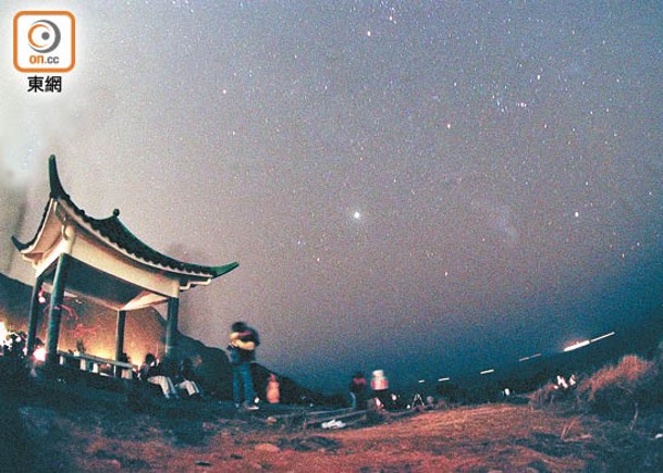 本月14日晚間市民可觀賞雙子座流星雨。