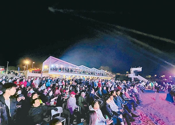 大埔龍尾沙灘節2023開幕典禮及演唱會。