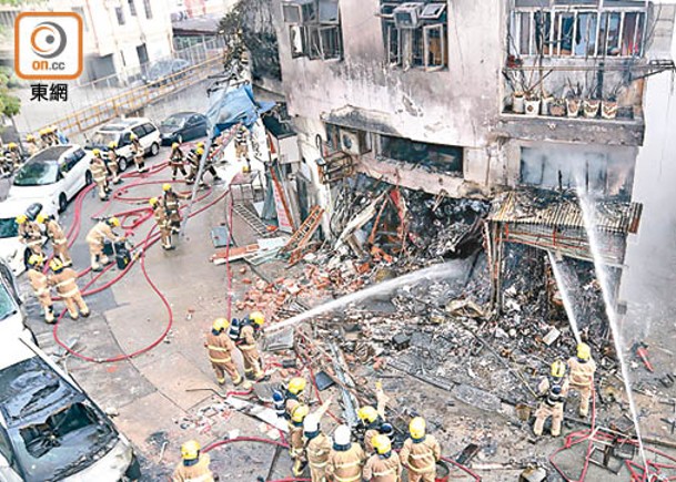 慈雲山環鳳街一車房於2015年發生大爆炸釀3死9傷。