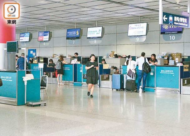 機場快綫香港站市區預辦登機服務時間延長。