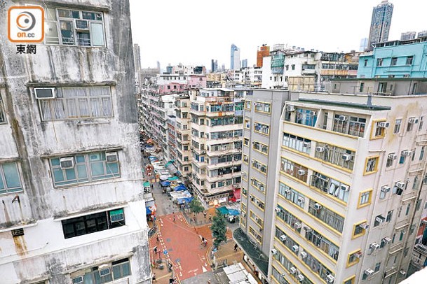 市建局於去年宣布展開「深水埗地區規劃研究」，幾乎覆蓋該區所有密集舊樓群。