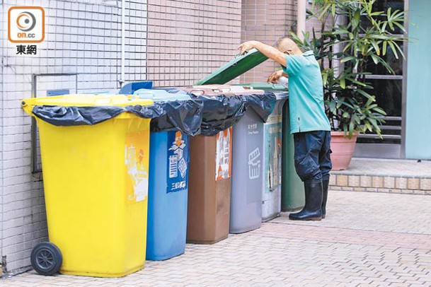 政府將於8月1日起全面實施垃圾徵費。
