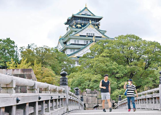 日本大阪為港人的旅遊勝地。