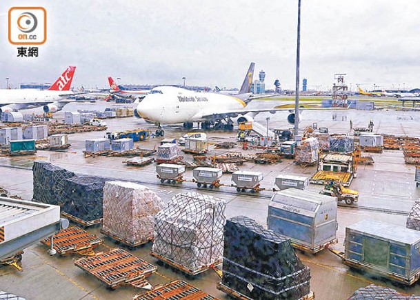 香港國際機場再度獲選為2023年全球最繁忙貨運機場。