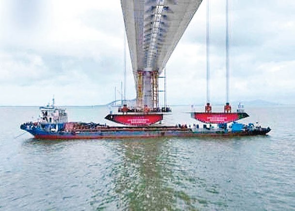 黃茅海大橋將合龍  港珠澳橋西延線料年底通車
