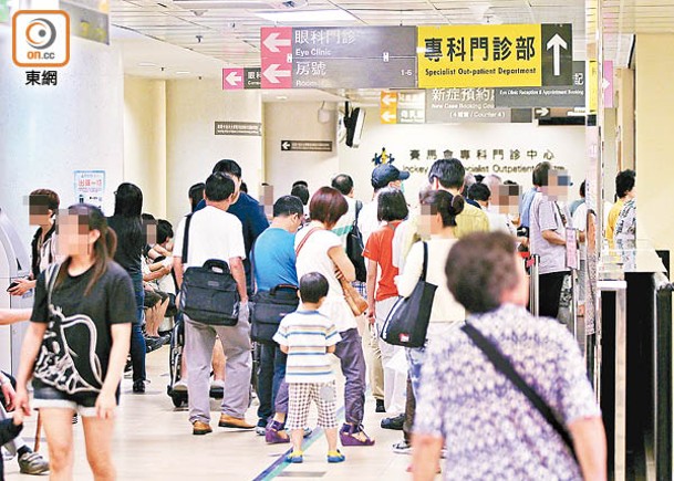 據報長年定居海外的香港居民「回流醫病」的情況已持續多時。