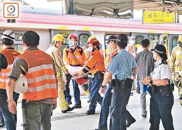 九龍塘站中年漢墮軌亡