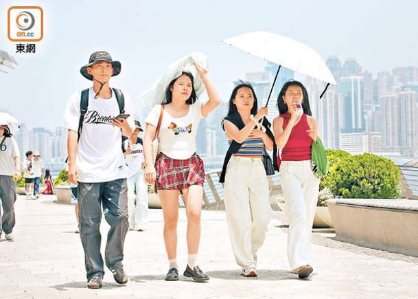 8月全球多地均錄得高溫，香港亦非常炎熱。