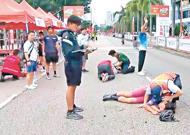 沙田單車節清場甩漏  主辦方：已盡力做好