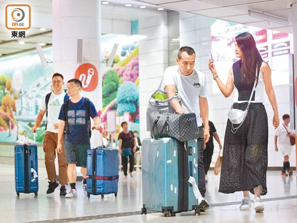 內地旅客會特意來香港度過聖誕佳節。