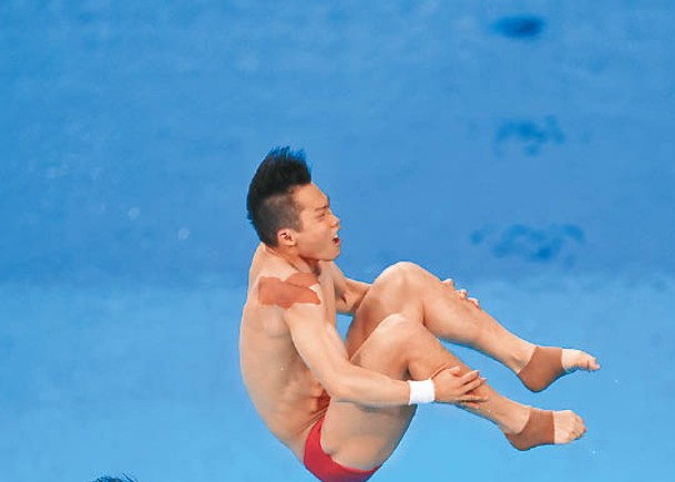 中國贏得男子雙人３米板金牌。<br>（Getty Images圖片）