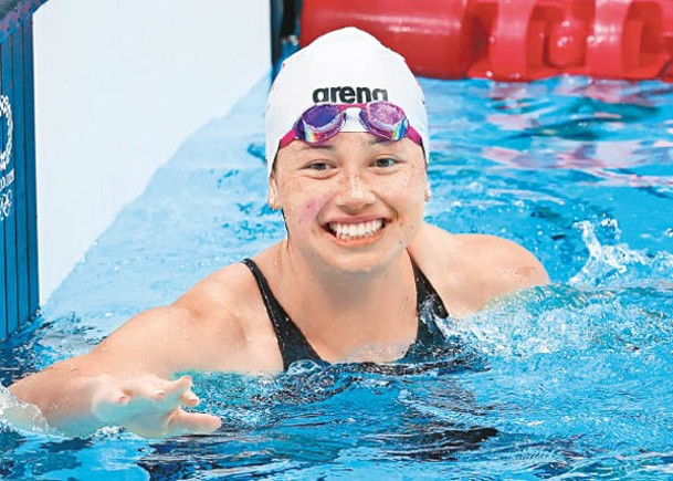 何詩蓓ISL破50米自由泳亞洲紀錄