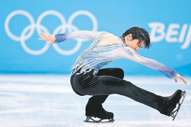 羽生結弦今日自由滑賽事會再度登場。