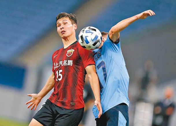 盛傳上海海港（紅衫）不會派最強陣容出戰「亞冠盃」。（Getty Images圖片）