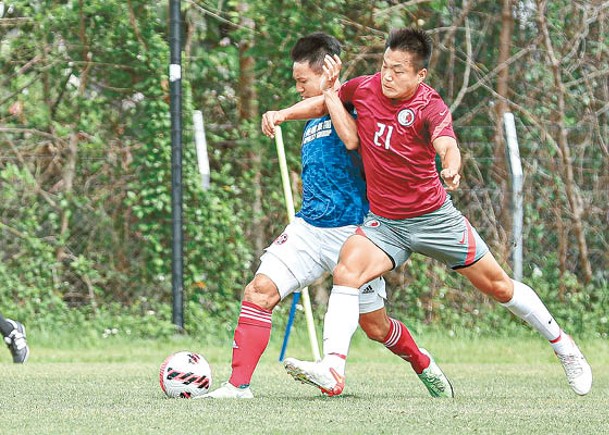 拍跳東方龍獅港隊演練高位壓迫