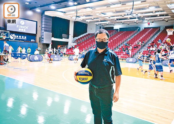 蘇黎世保險（香港）行政總裁許金桂推動三人籃球不遺餘力。