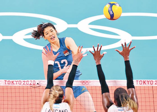 中國女排世錦賽挫阿根廷