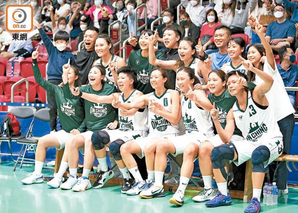 安青首度在女子甲組奪冠。