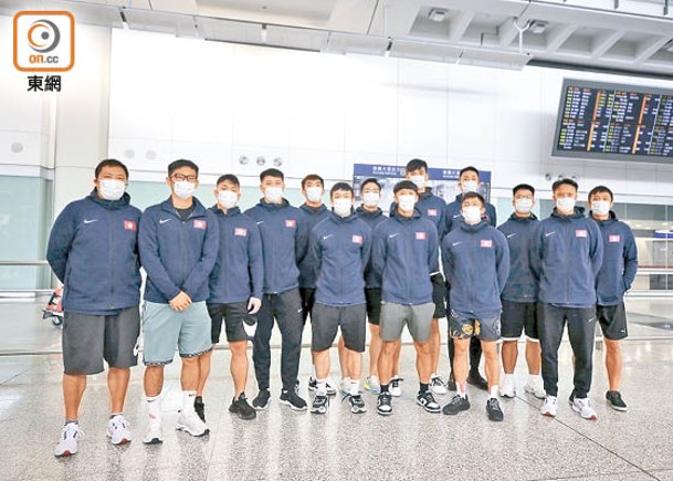 香港男子籃球代表隊繼續加油！