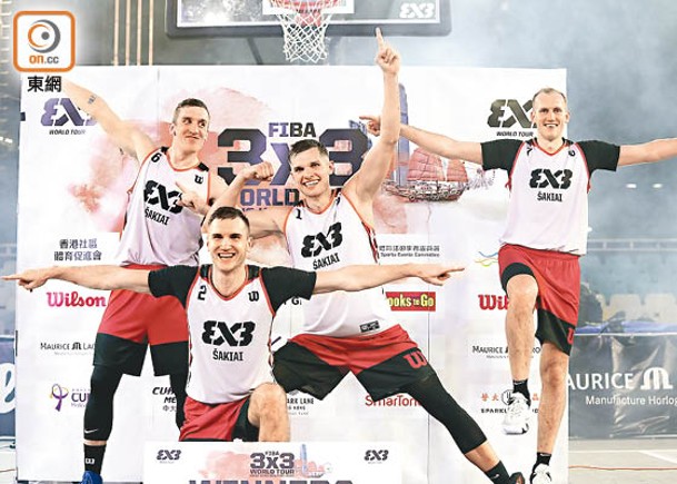 FIBA 3×3香港站沙基艾反勝封王