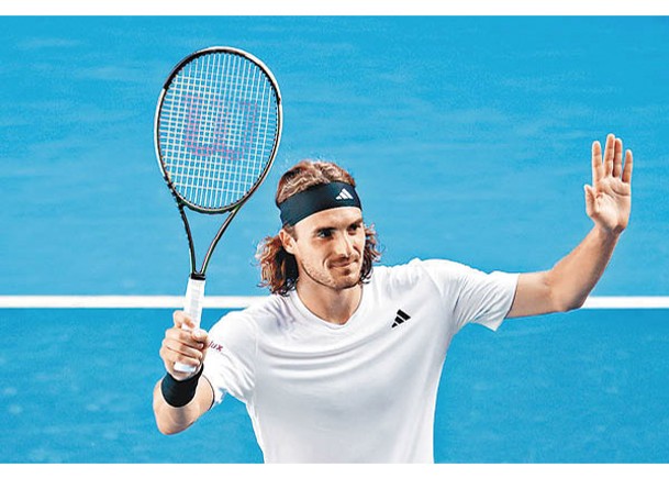 西西帕斯首闖澳網決賽。（Getty Images圖片）