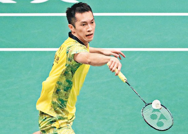 伍家朗於台北羽毛球賽愈戰愈勇。