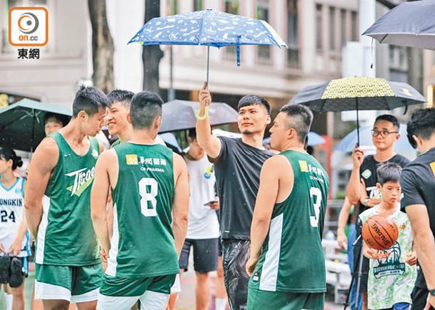 ３人籃球聯賽決賽因天雨中斷