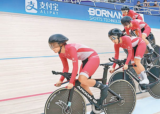 單車隊開齋女子追逐賽獲銅