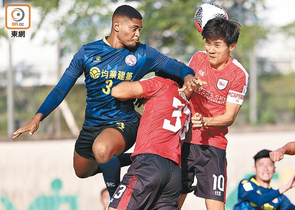 3:1贏香港U23均業北區擸3分