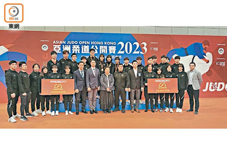 香港柔道隊今次亞洲賽成績可人。