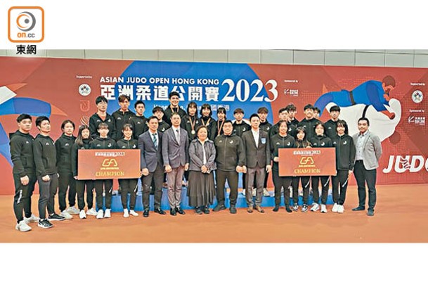 香港柔道隊今次亞洲賽成績可人。
