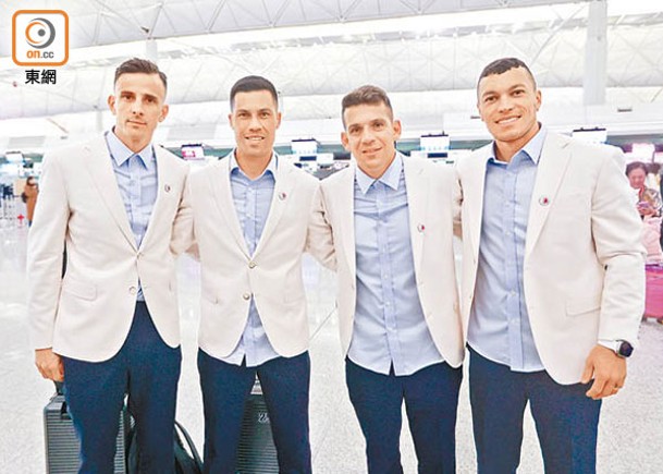 4名巴西裔入籍兵將攜手出戰亞洲盃。