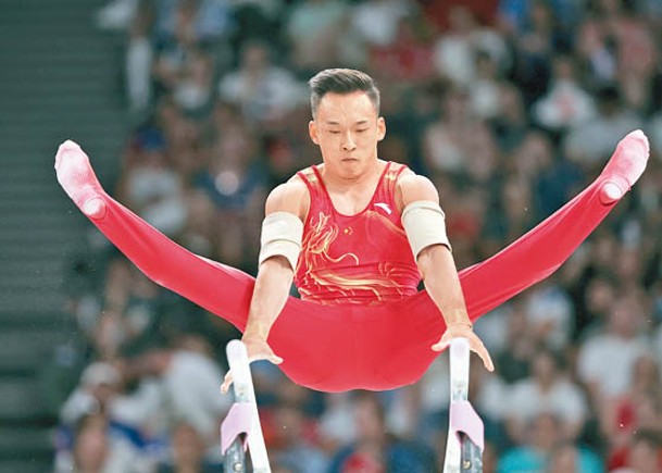 蘇煒德單槓兩度失誤  中國體操男團痛失金牌
